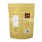 Standard Biodegradable Customized Logo Printed Kraft Paper Reusable Vented Coffee Bags With One Way Valve