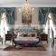 American Royal Luxury Wood Double Bed Luxury Bedroom Furniture