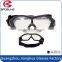 2016 China factory wholesale customized black safety onion cutting goggles horse riding shooting goggle