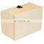 3 x Plain Unpainted Wooden Treasure Chest Jewellery Storage Wood Box Case Set