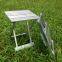 Foldable Stool Aluminum Folding Stool Outdoor Leisure Camping Fishing Stool Side Table