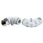 PLF internal thread L type air hose coupler elbow pipe plastic pneumatic fittings