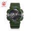 OHSEN AD1803  Men Digital+Quartz Watches 30M Water Resistant LED Digital Plastic Wristwatch