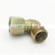 Carbon steel male thread union 90 degree pipe fitting elbow