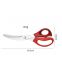 Hot sale Poultry scissor for BBQ and roast meat Multifuntional stainless steel kitchen bone scissor