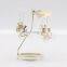ENO factory customize Rotating Candlestick Creative European Iron Revolving Lantern Rotating Candle Holder