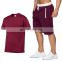 Latest customized mens tracksuit short sleeve t shirts summer two piece shorts set custom logo men
