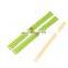 Hot sale disposable bamboo sushi chopsticks with sleeve customized print chopsticks