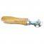 Tire Patch Stitcher Wooden Handle Ball Bearing Roller