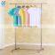 Wholesale single-pole metal stainless steel clothing rack