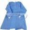 Hospital disposable medical surgical isolation gown sms pp pe non woven uniformes de enfermera para hospital