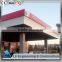 2016 new portal frame steel structure for shell gas station