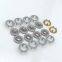 HLD factory wholesale colorful BRASS&SS 16L 18L Cap Prong snap button for clothes