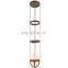 Modern minimalist home hotel decorative lighting brass glass shade chandelier luxury pendant light
