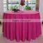 High quality Red plain polyester tablecloths