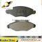 Non-asbestos free copper brake pads BRAKE PAD