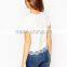 T-Shirt With Organza Hem T Shirt Wholesale China