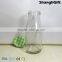 10oz Logo Glass Milk Bottle Screw Metal Lids 300ml Glass Bottles