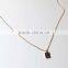 Fashion Necklace, Brass Pendant Necklace, PT8196