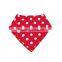 WZ-MS-1915 100% polyester fleece toddler and infant bandana bib