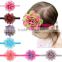 Hot-sales children large lace flower Headband girl elastic Headband Toddler big flower Headband wh-1785