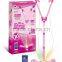 Light up revolving stage with microphon