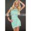 Women Summer Black Lace Dress Plus Size XL Party Club 2016 Elegant Short Sleeve Sexy Dresses