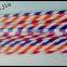 double colour plastic reusable drinking straw
