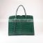 5156 Top quality cowhide genuine leather tote handbag modern factory OEM wholesale ladies bags.