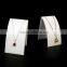 Custom High Quality White Leather Jewelry Display Stand For Necklace