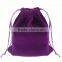 Custom Cheap High Quality Draw String Velvet Jewelry Pouch