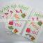 Pocket Facial Tissue Paper with logo printed Hankies Handkerchief