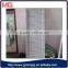 Plastic glass door pvc glass shower door