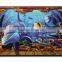 Wooden 3D abstract art painting for hotel lobby decoration