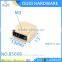 Lower Price Metal Rope End Rectangle Core End For Bag