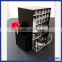 Hot sale pop design acrylic spinning mac lipstick display stand / customized clear acrylic lipstick tower