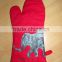 kitchen gloves,oven gloves ,cotton printed glove-1