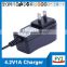 4.2v 1a universal charger for power tool batter au us uk eu power charger YJP-042100 CE-EMC CE-LVD RoHS