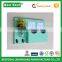 Decor Double Slot Mail Organizer with Key Hooks & Mason Jar