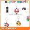 Hot Sell Mario Series 3D Rubber Keychain