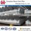 inch galvanized steel water pipe /round steel pipe application