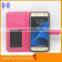 Custom-Made Bling Bling Rhinestone Leather Case For Samsung Galaxy S7,Leather Flip Case