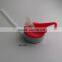 500ml flip top with straw pyrex glass personal water bottle