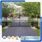 Residential wrought iron fence /gate designs