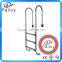 High quality 304 Stainless Steel pool ladders for swimming pool