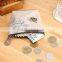 Vogue women fabric custom canvas euro coin purse for packing