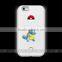 LED light pokemon phone case for iPhone 5 6 plus, pokemon go for samsung galaxy s6 s7 edge lumee case