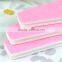 2015 pink custom printed nail file 200/240 diamond nail file for nail art