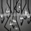 Modern One Crystal Chandelier