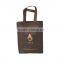 Recycle Natural Good quality non woven tote advertise bag print